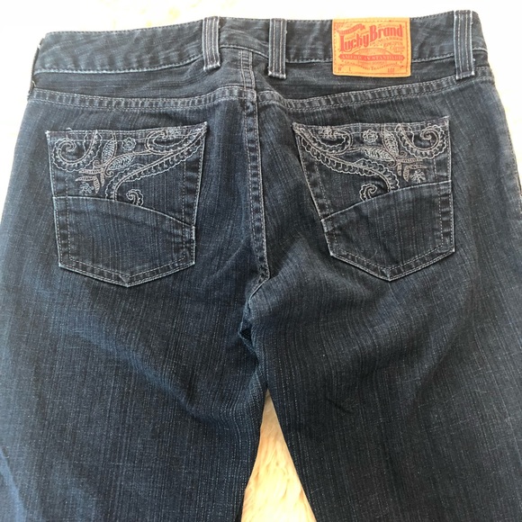 Lucky Brand Pasha Lola Straight Leg Jeans 8/29 - Picture 5 of 8